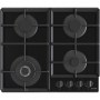Gorenje | GTW641EB | Hob | Gas on glass | Number of burners/cooking zones 4 | Rotary knobs | Black - 2